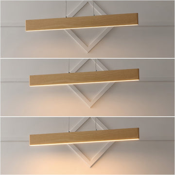 Draper Dimmable Adjustable Integrated LED Metal Linear Pendant
